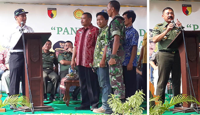 Posko Sergab di Lokasi Panen Padi, TNI Perkuat Lini Depan Serap Gabah